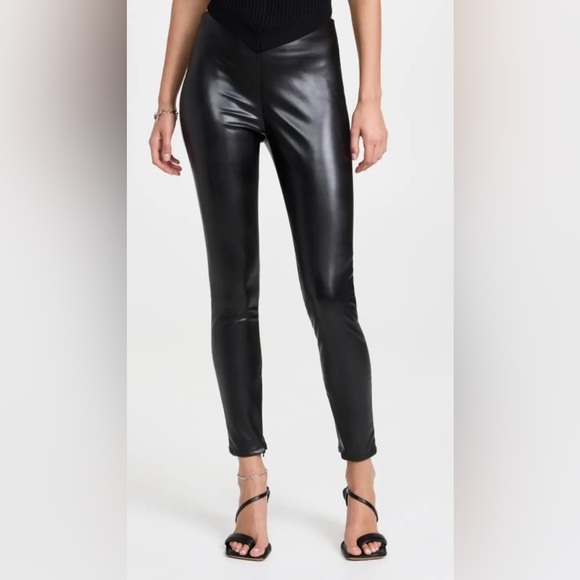 Velvet Berdine Faux Leather Leggings size  M - Picture 2 of 10